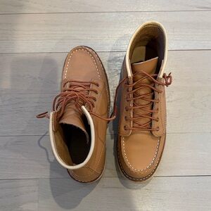 Redwing Tan Leather Boots